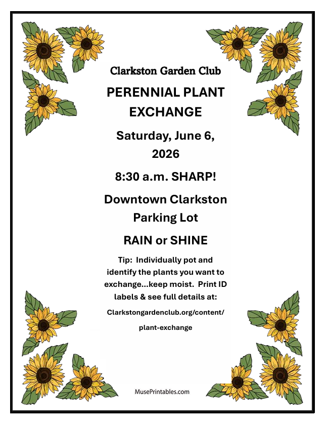 Plant Exchange Poster